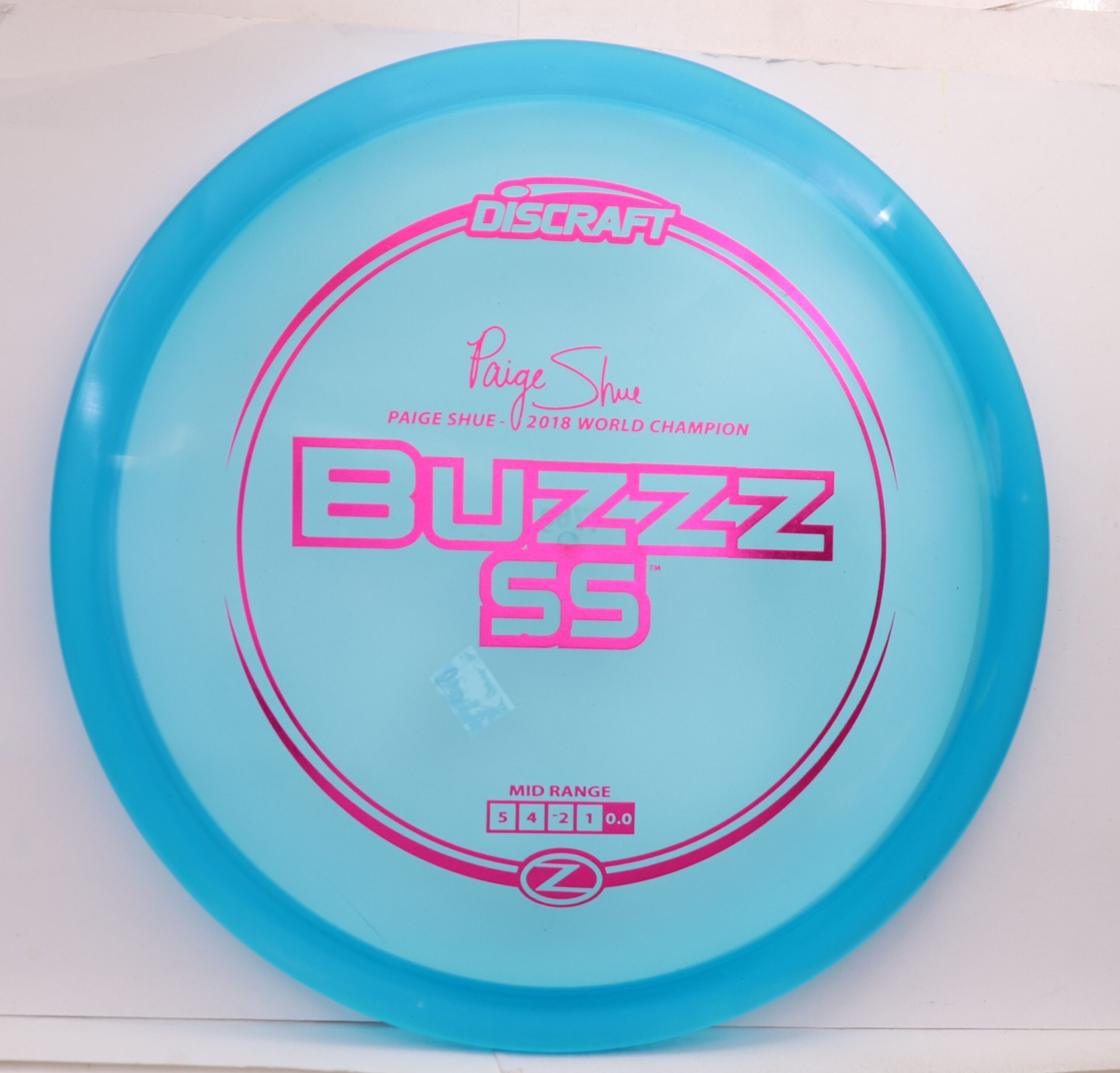Z Buzzz SS, Paige Shue 2018 World Champion • Marshall Street Disc Golf